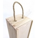 Dřevěná krabice na víno II